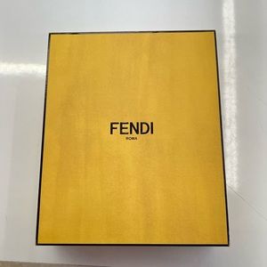 AUTHENIC FENDI GIFT BOX & DUSTBAG